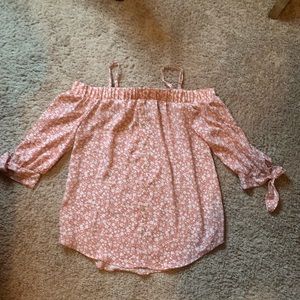 Off the shoulder blouse